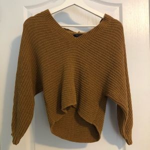 American Eagle Cropped Sweater